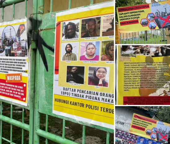 Beredar Ancaman Untuk Mahasiswa AMP Pro Separatisme di Jogja